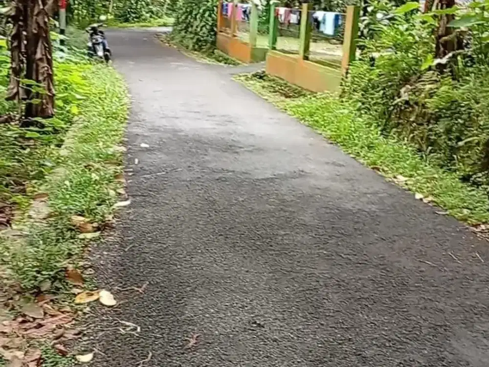 tanah murah pinggir jalan aspal purbalingga