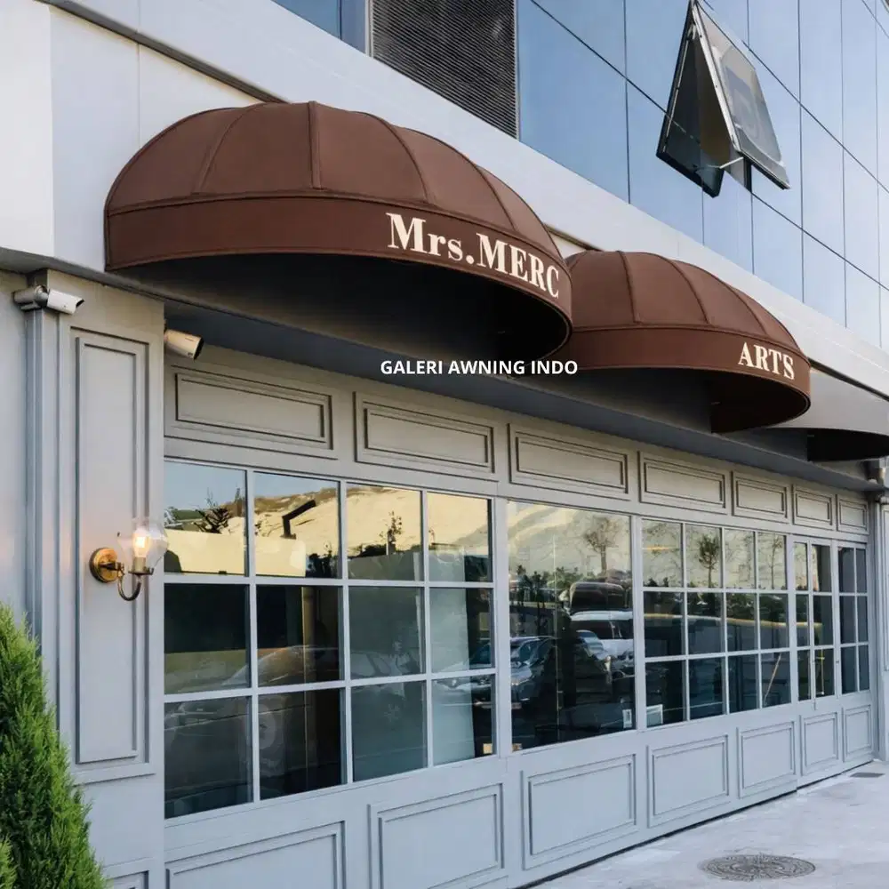 Kanopi Awning model dome, Anti Panas & Anti Bocor bergaransi