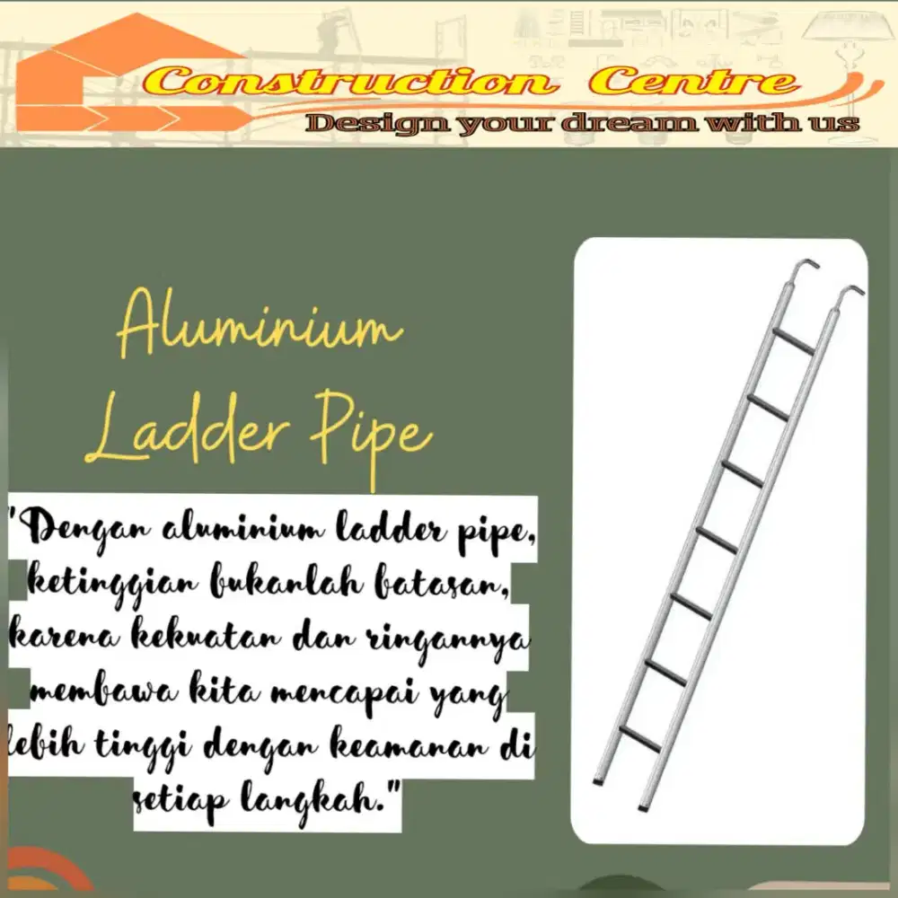 tangga proyek aluminium