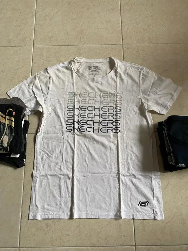 Kaos Skechers Original Second Preloved Branded Bekas