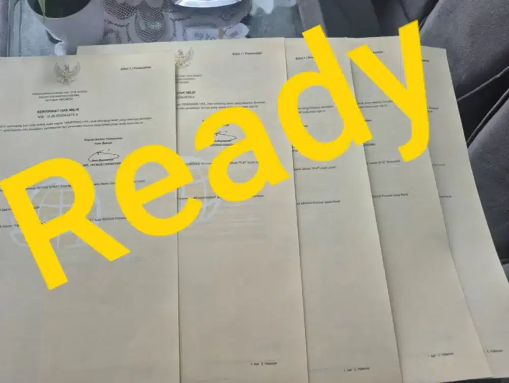 Rumah murah sertifikat sudah pecah ada Rooftop dibintara bebas banjir