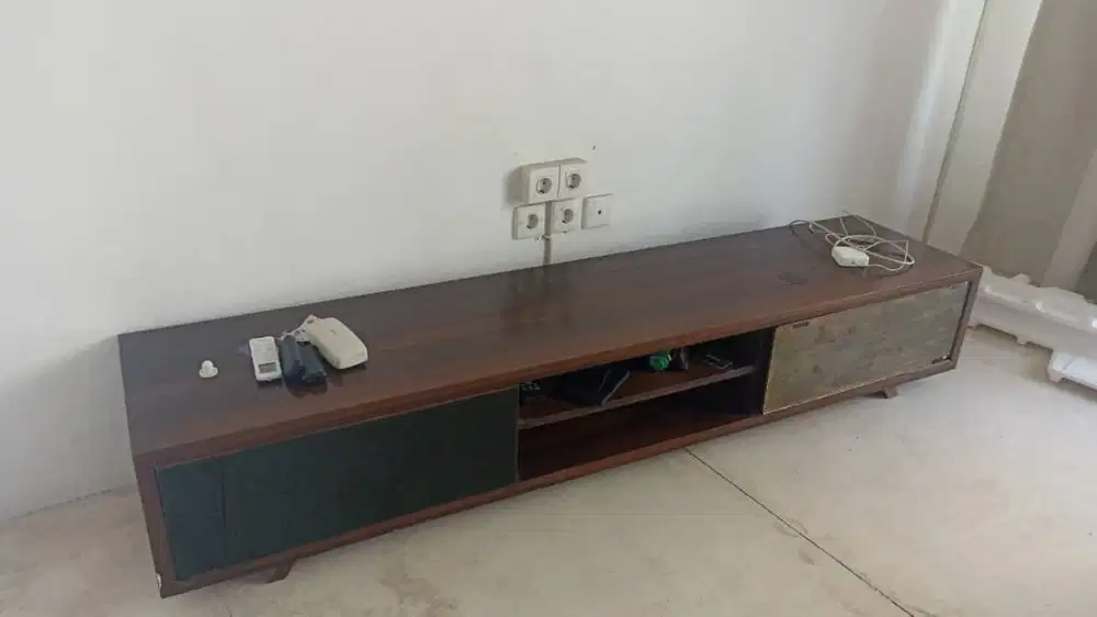 meja tv kayu bagus