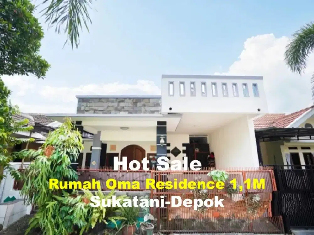 Dijual Cepat Rumah 2Lt Dalam Perumahan di Sukatani Depok