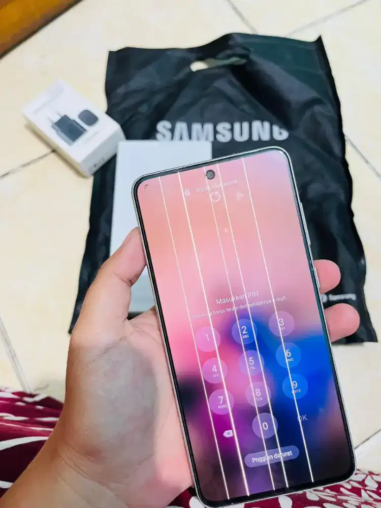 SAMSUNG S21 FE 5G RAM 8/256GB FULSET MINUS LCD