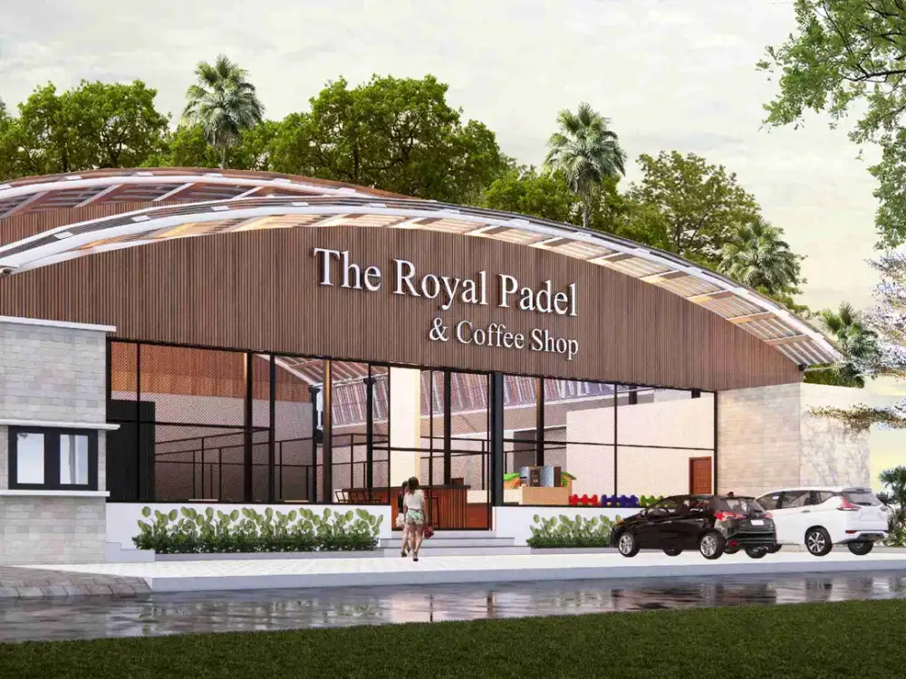 KOMPLEK VILLA with FASILITAS PADEL & COFFEE SHOP!