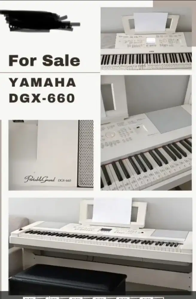 Piano yamaha dgx-660