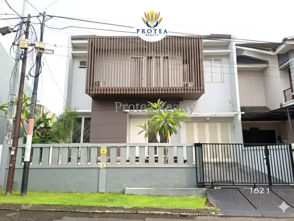 DIJUAL RUMAH FULLY FURNISHED DI NUSALOKA BSD