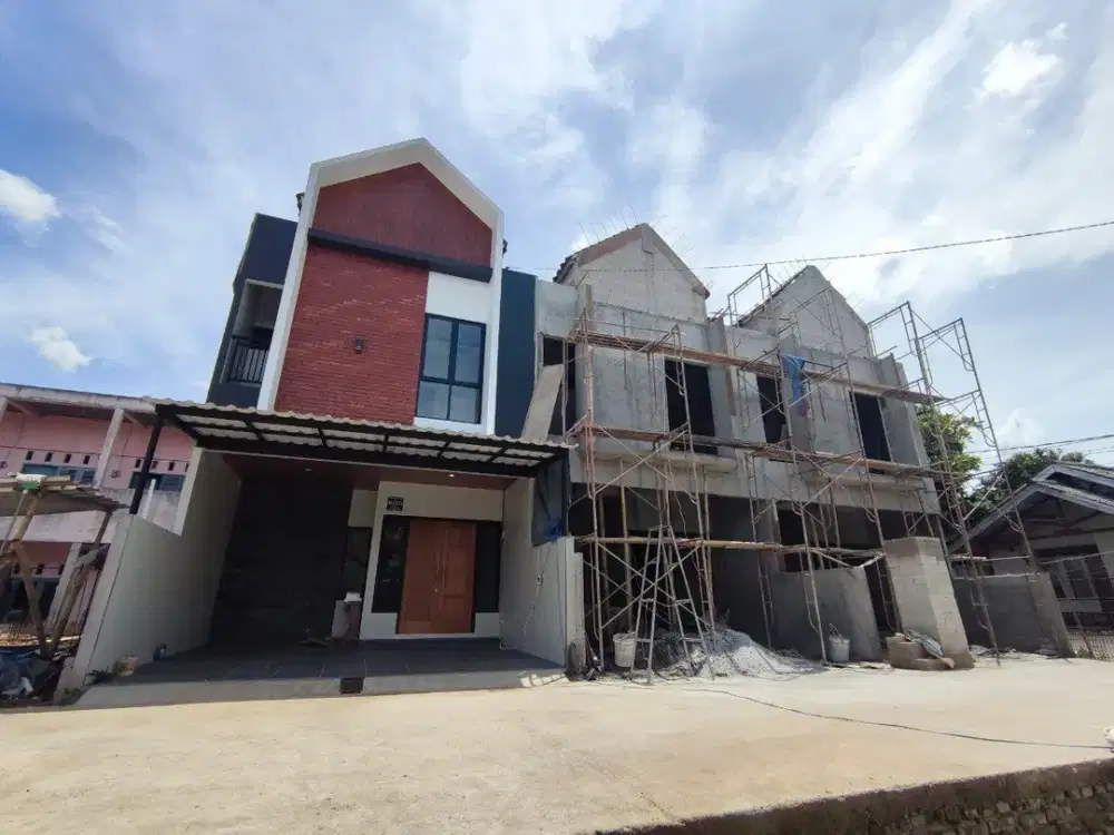 Rumah Free All Biaya Dekat Palem Kartika & Tol Bambu Apus Jakarta Timur