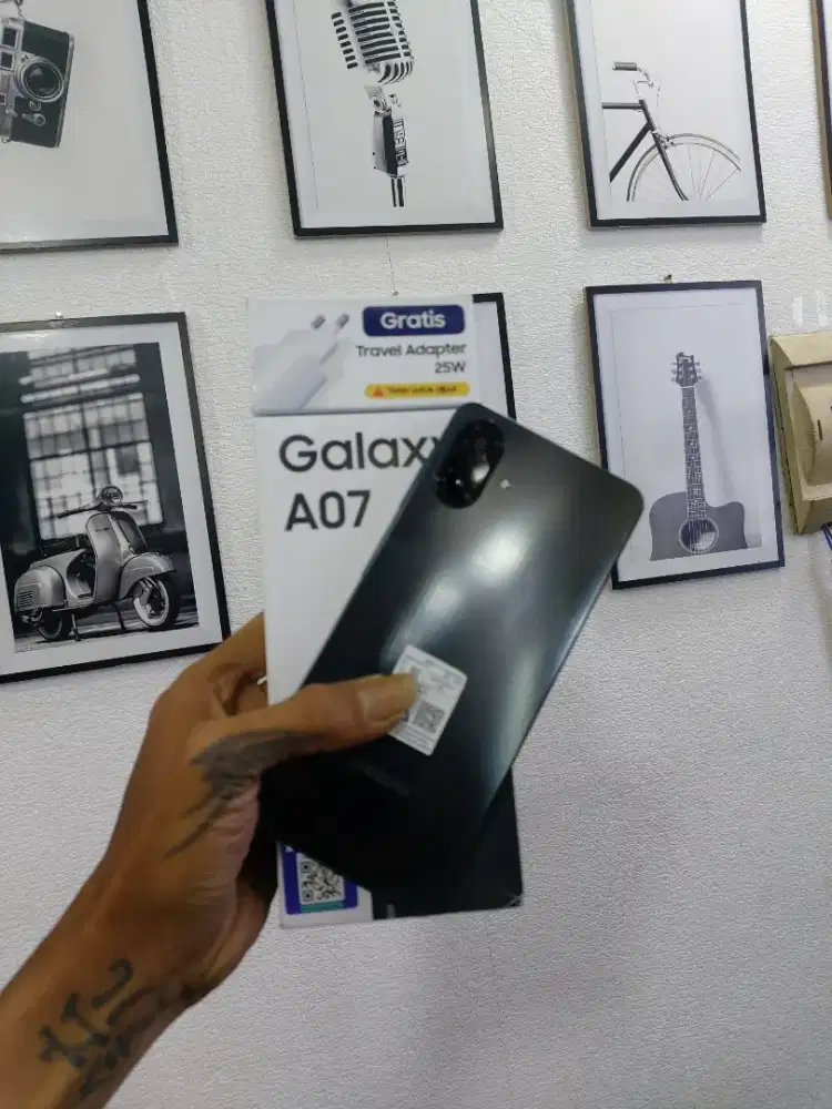 Samsung A07 4/64 Second Garansi mulus