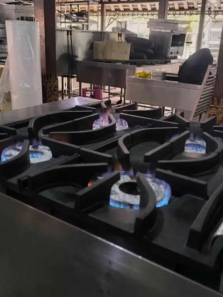 Stove 4 burner medium pressure IMPERIAL with oven uk 61×80×90