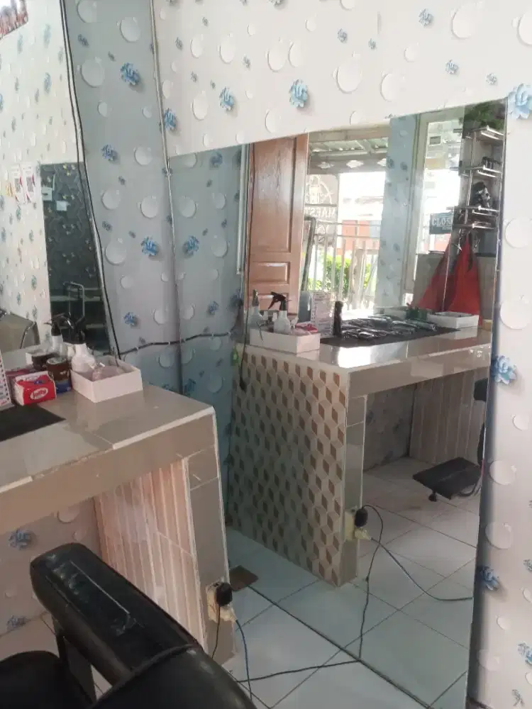 Jual cermin besar ukuran 125*150cm masih lembaran