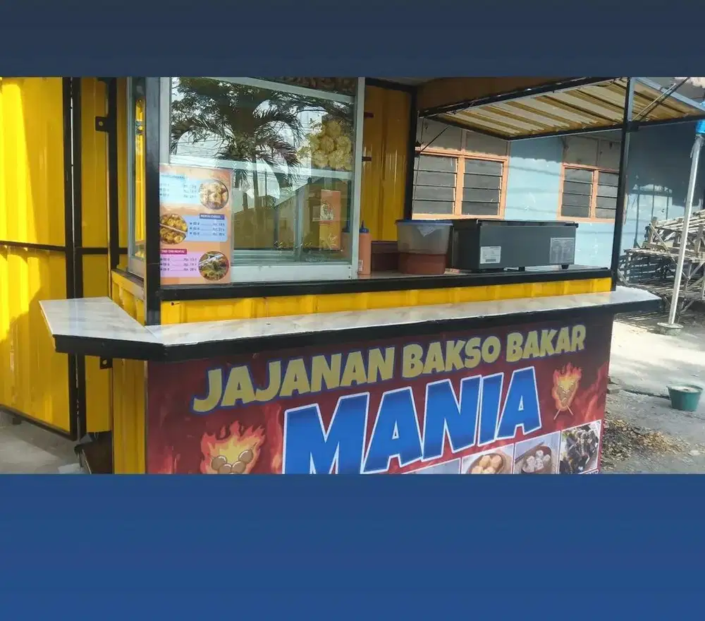 Booth container uk 2,5x1,5