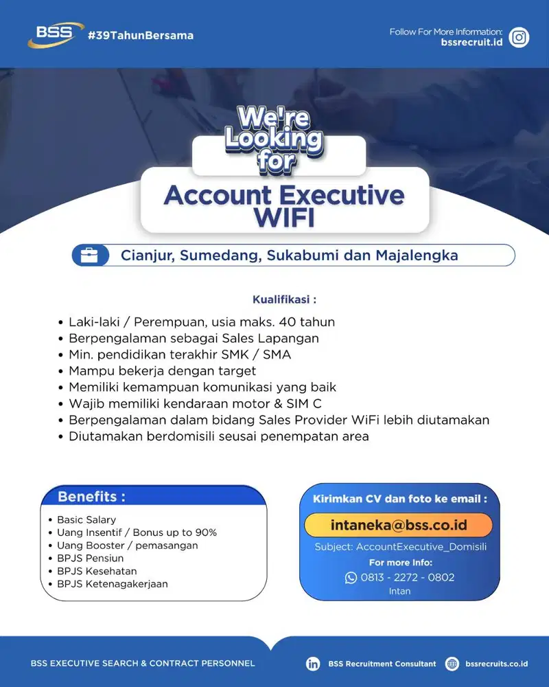 Account Executive WIFI