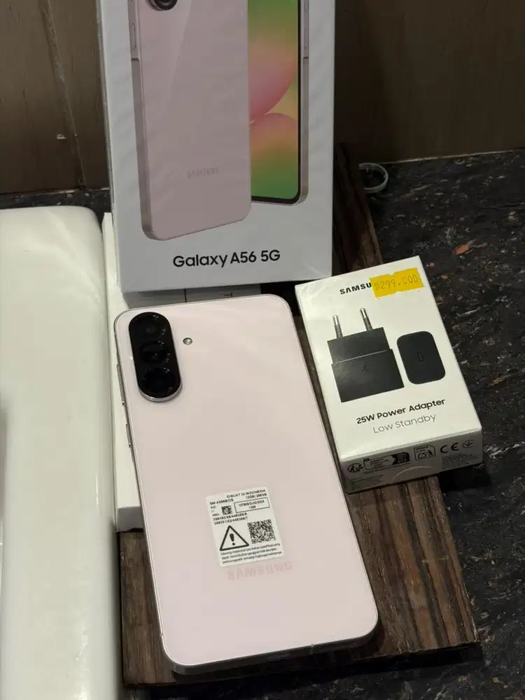 Samsung A56  12/256 Baru 5hari Fullset Nota Pembelian Samsung Store