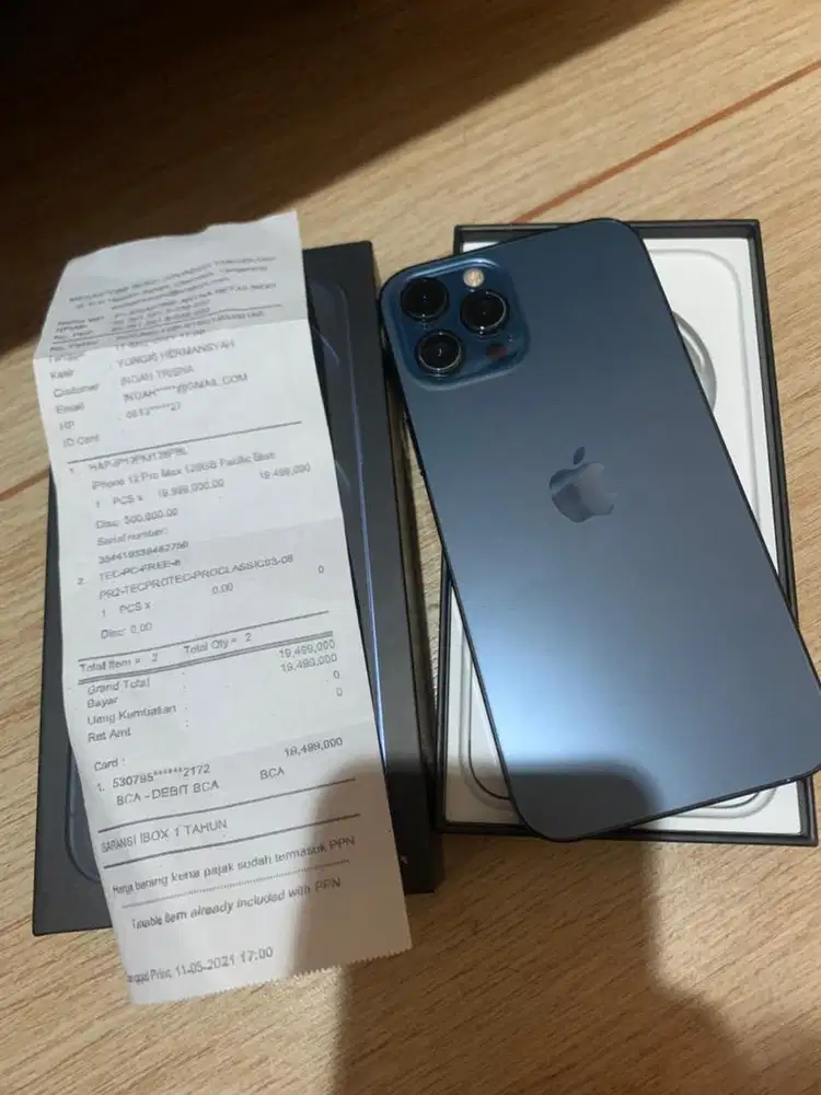 Iphone 12 promax 128gb ibox