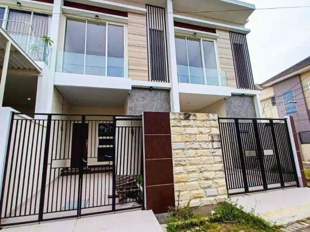 Dijual rumah baru gress sutorejo dekat taman