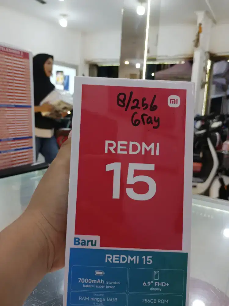 Redmi 15 nya masih ready ya kak stok nyaa terbatas ayo kak di gercepin