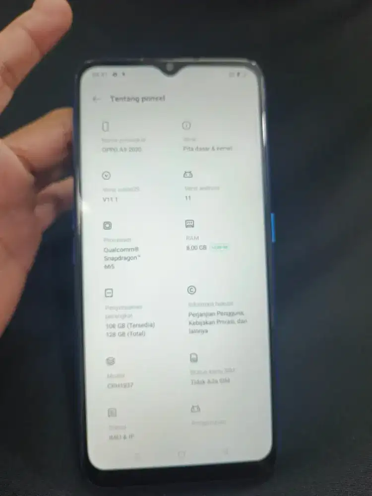 Dijual ajah oppo A9 2020((8/128)) Normal Smua ((Unit Only))