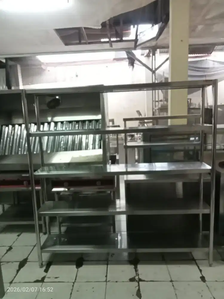 Rak 5 susun ukuran  175x35x180

Harga : 3,8jt