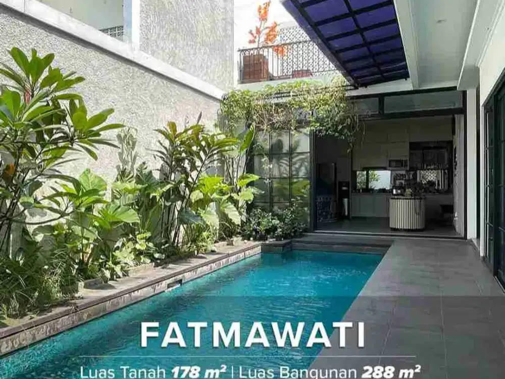 dijual rumah siap huni d Fatmawati jakarta selatan