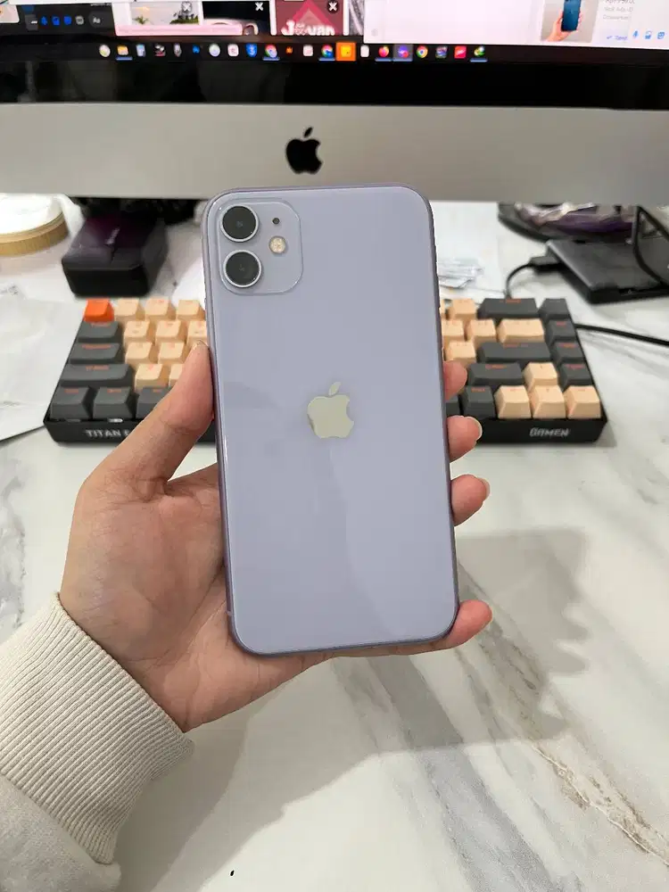 iPhone 11 64Gb Beacukai Mulus no Minus
