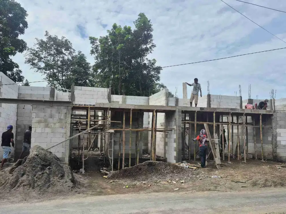 Jual Rumah Proses Bangun Free Pajak, Jl Kaliurang Km 13. 5 Menit UII