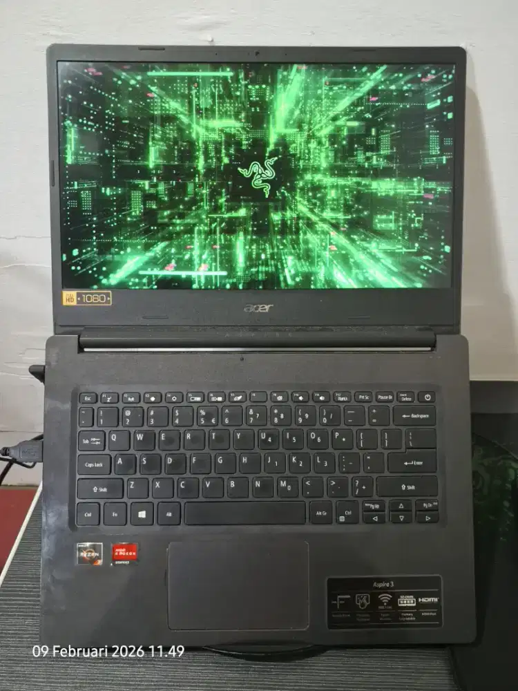 Dijual Laptop Second Acer Aspire3, AMD Ryzen3