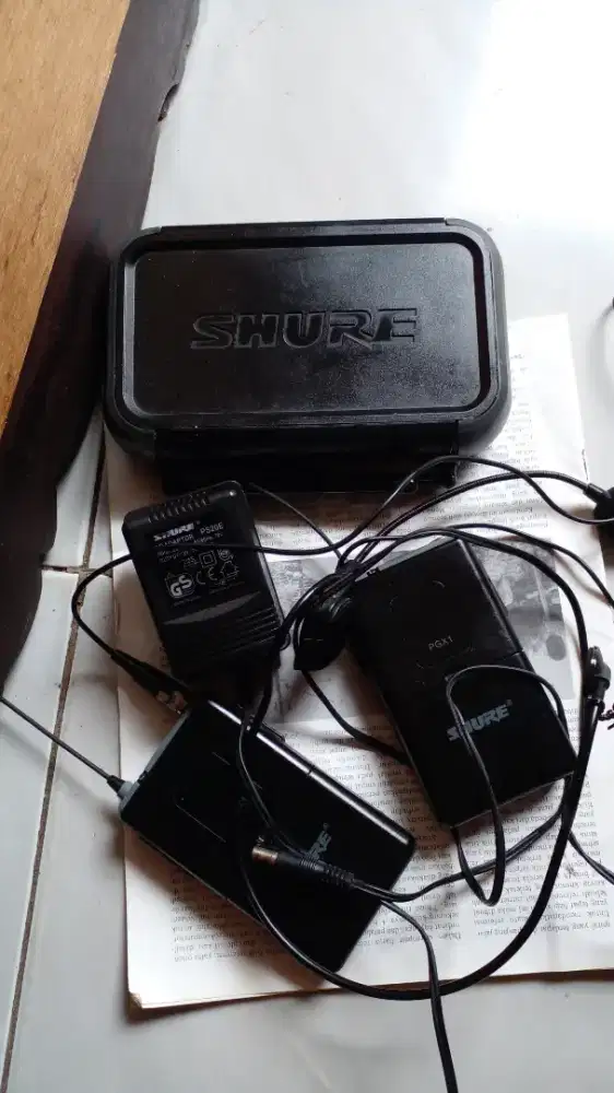 Shure rongsokan kondisi mati borongan 70 ribu