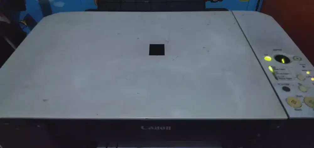 Printer Canon MP 198 mantap, hasil hitam bagus,warna rusak