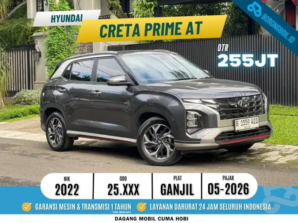 [TERMURAH] Hyundai Creta Prime AT 2022