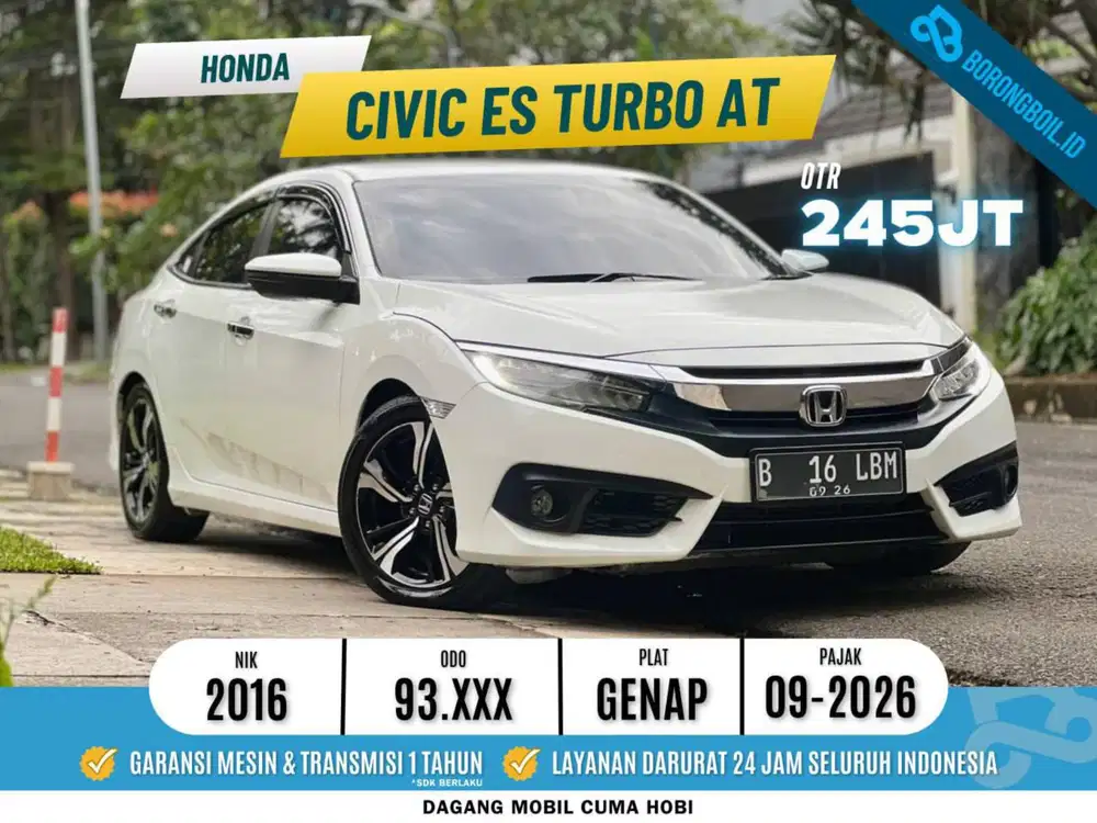Honda Civic ES Turbo AT 2016