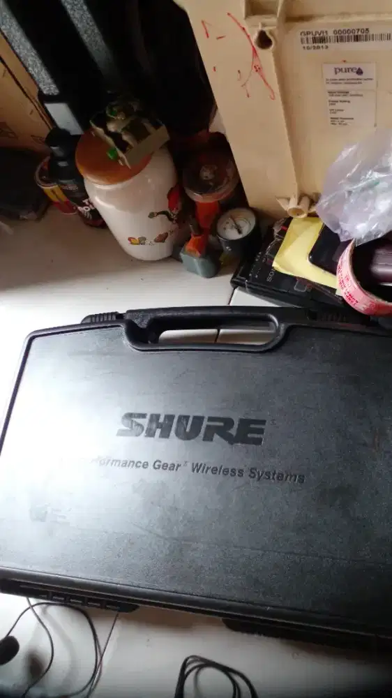 Shure box tas mic original