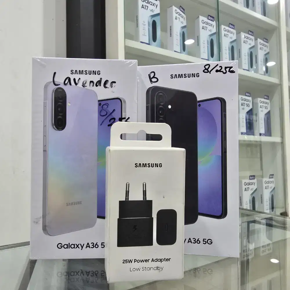 Samsung A36 Bonus Travel Adaptor ,Kredit proses lewat WA !