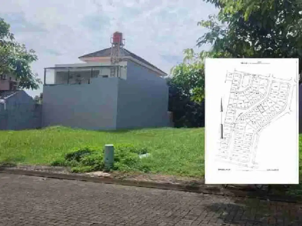 Jual Tanah di Kawasan Elite Taman Bunga Bsb City Ready 3 Kavling