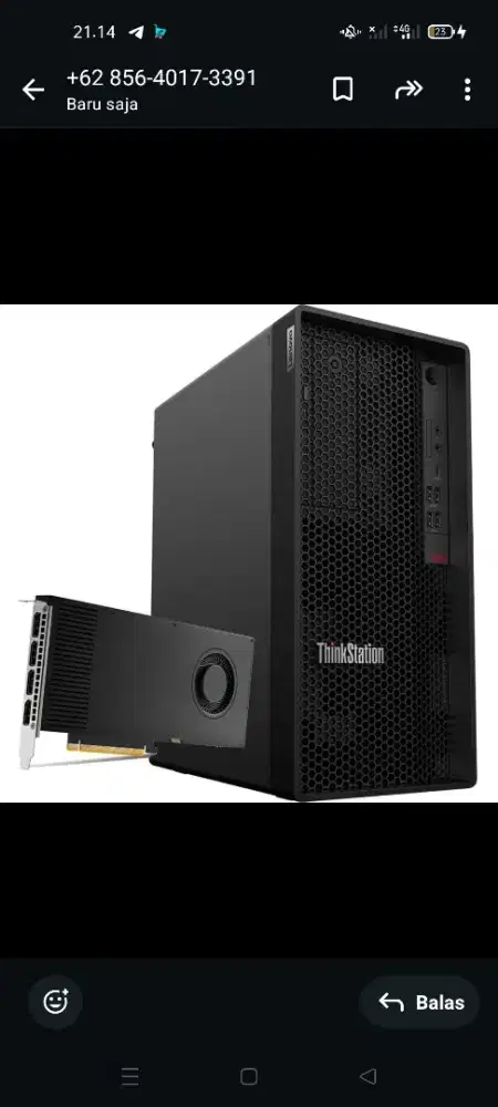 PC komputer Lenovo thinkstation P350