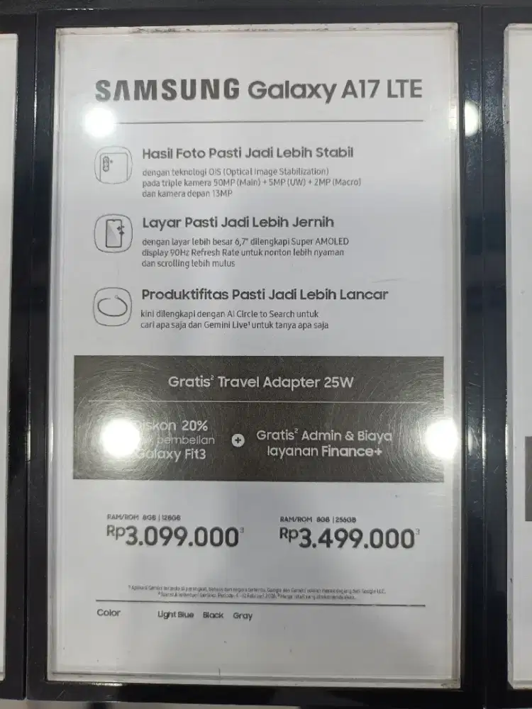 Samsung A17 8/128