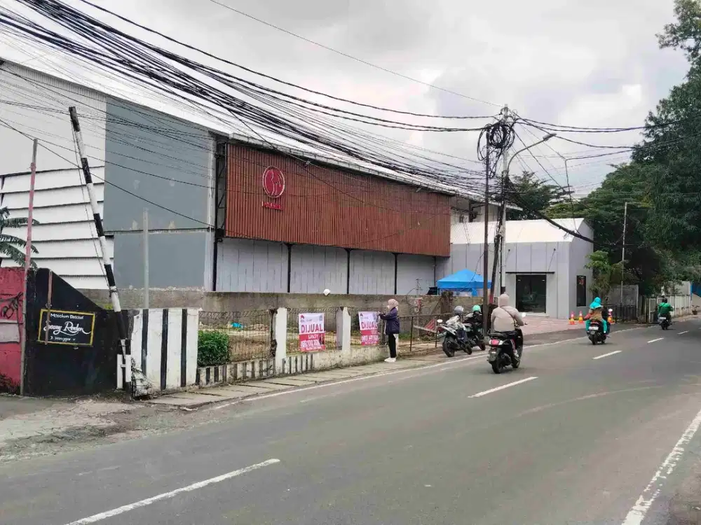 Jual tanah pinggir jalan  raya di Jl. Moh. Kahfi 1, Jagakarsa, Jaksel