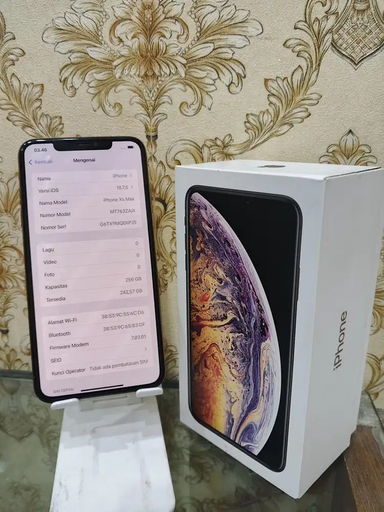 iphone xs max 256gb dual sim mulus