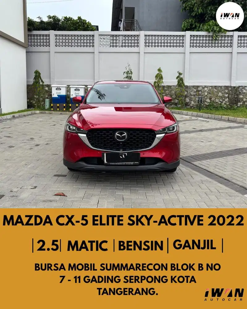 MAZDA CX-5 ELITE 2.5 SKYACTIVE AT 2022