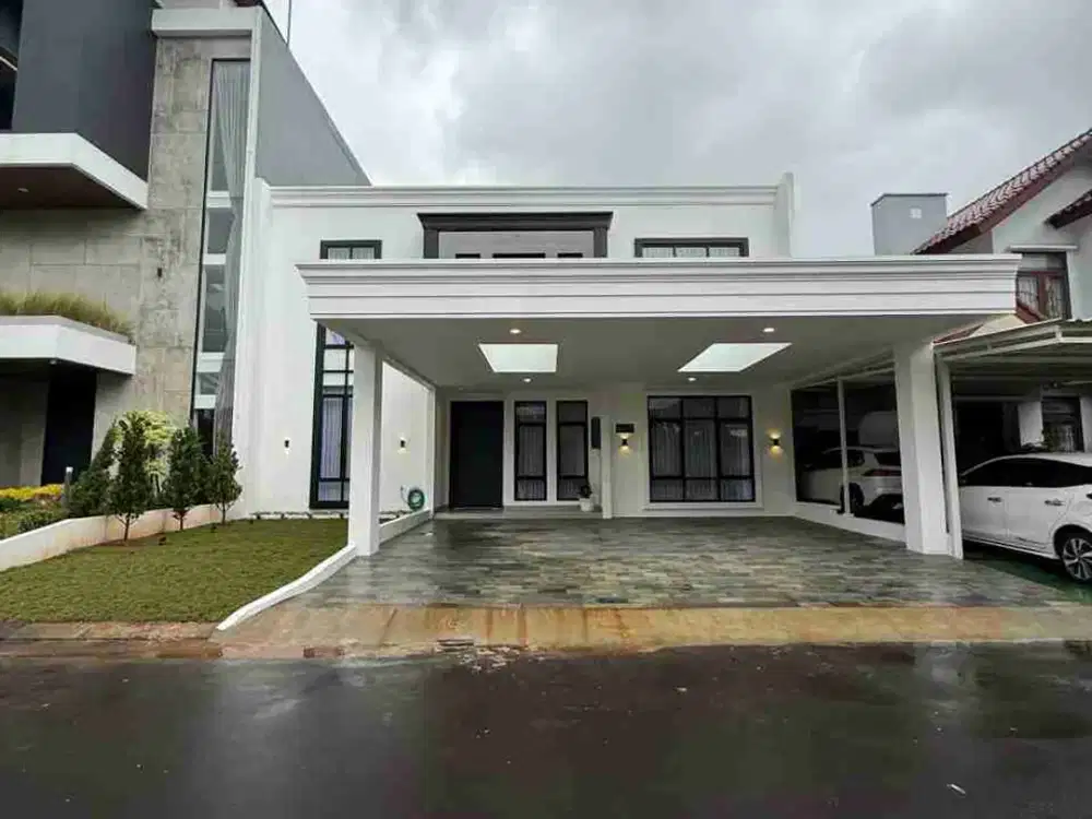 DIJUAL RUMAH BARU AMERICAN CLASSIC FULL FURNISH