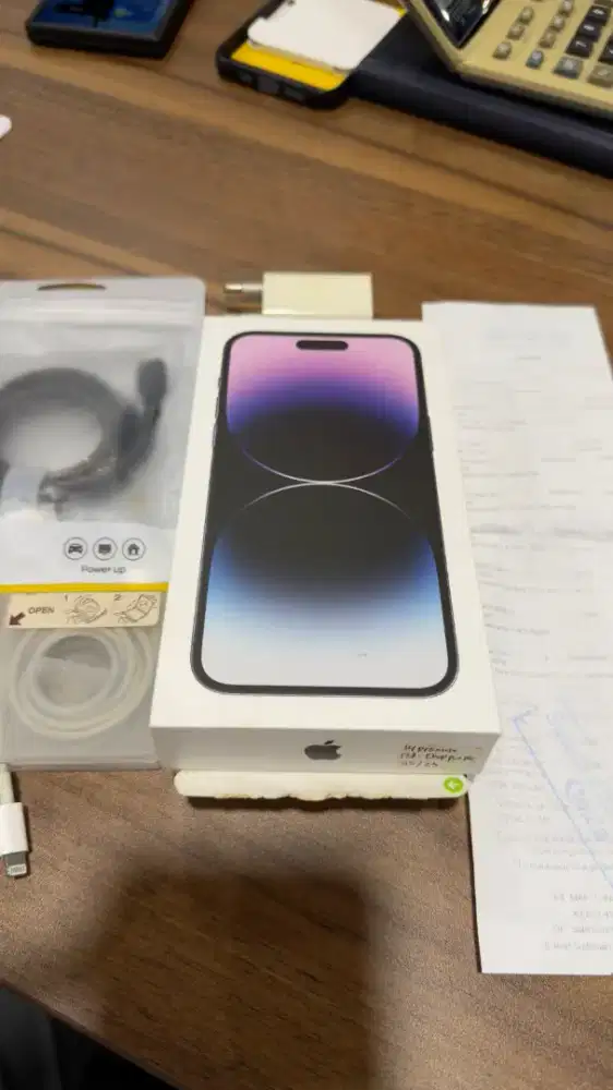 Dijual IPHONE 14 PRO MAX 128 GIGA WARNA PURPLE