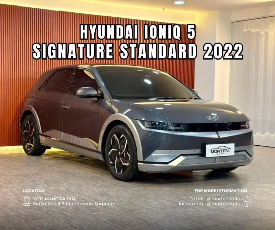 Hyundai Ioniq 5 Signature 2022 Odo 30 Ribu Record Bergaransi