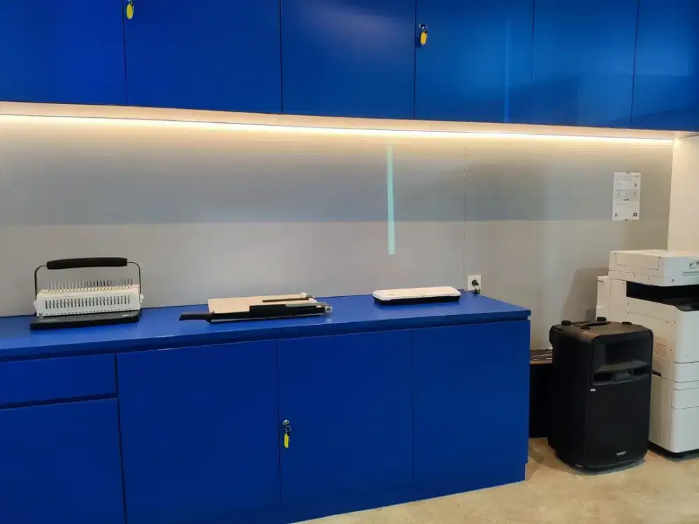 Kantor Unit Furnished 8 Pax Di Wisma BCA Area BSD Tangerang Lokasi Strategis