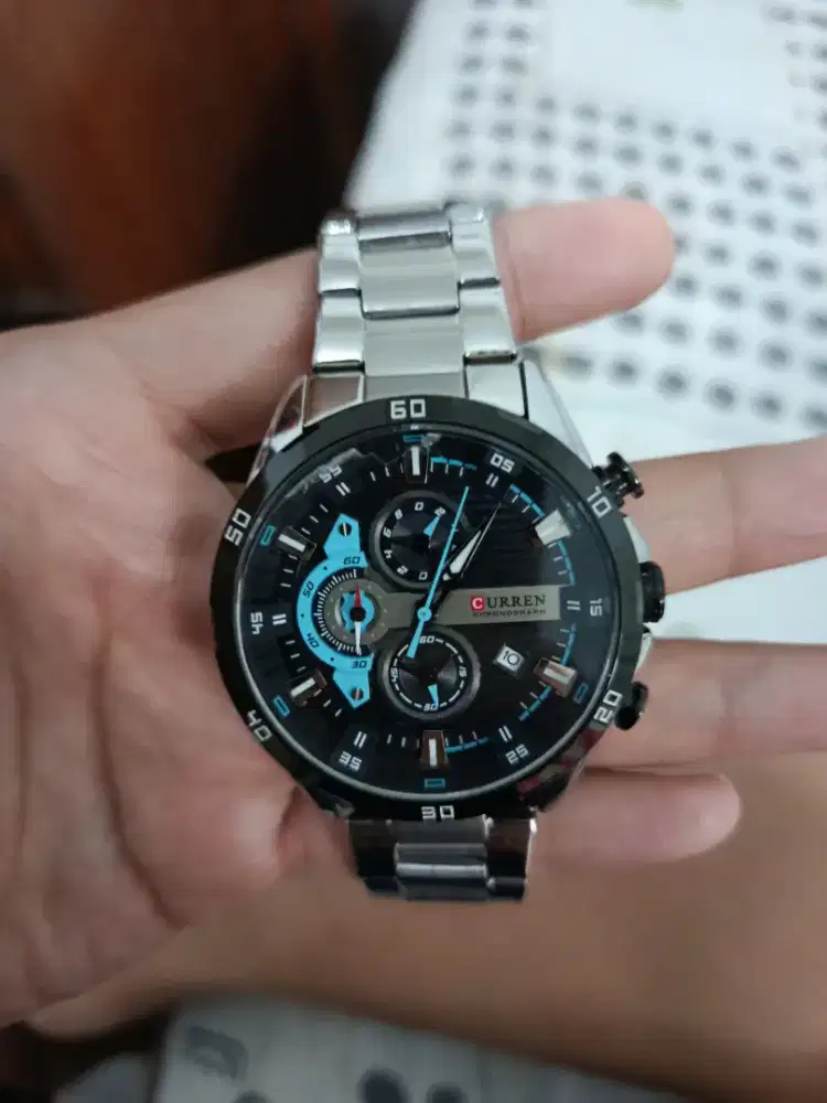 Jan Tangan Pria Curren Cronograph