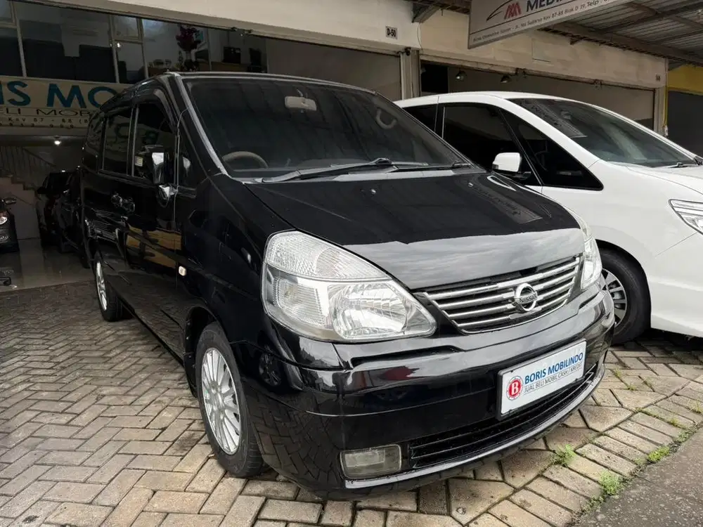 Nissan Serena HWS 2012 Hitam AT 2011 Tertinggi TDP Minim Pribadi 2013
