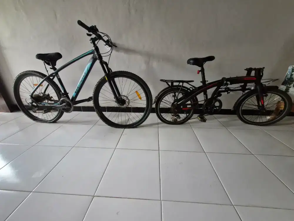 Dijual sepeda mtb dan lipat (polygon)