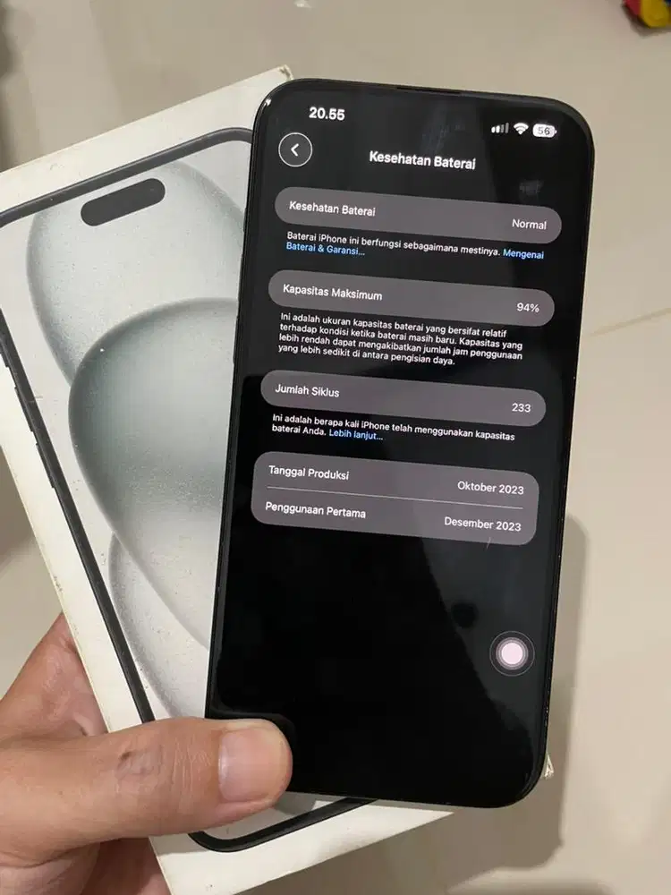 Iphone 15 plus 128gb ex ibox