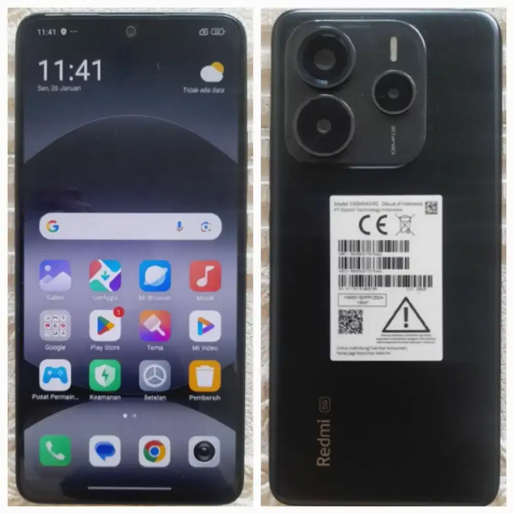 XIAOMI REDMI NOTE 14 5G RAM 8/256 FULLSET MULUS NO MINUS