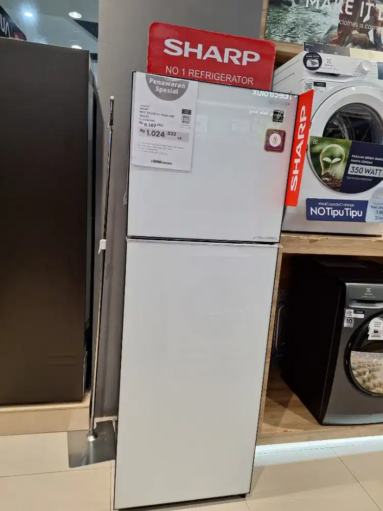 PROMO CREDIT KULKAS 2 PINTU BY SHARP