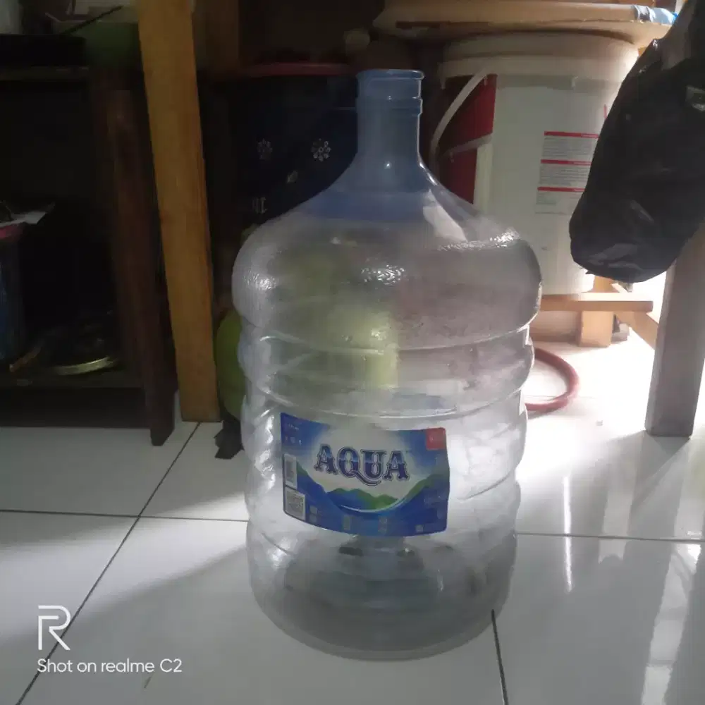 Galon orizinal kondisi aman